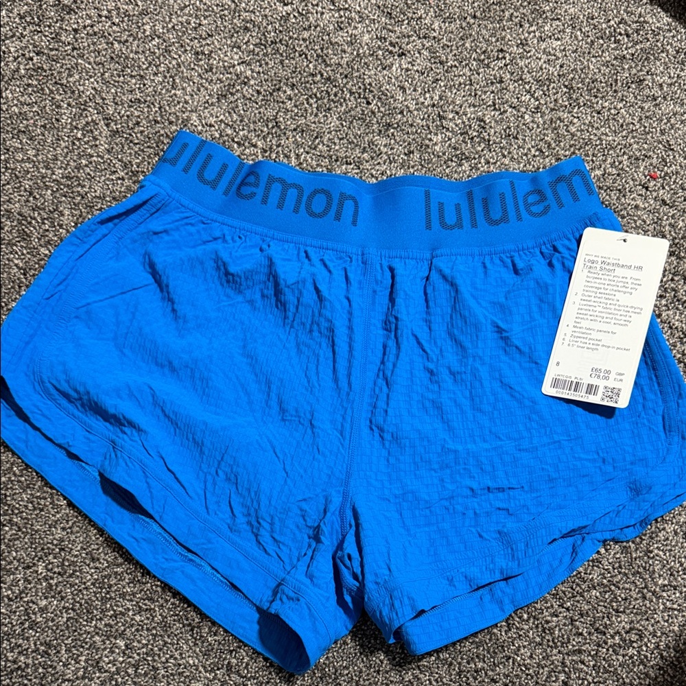 lululemon athletica Electric Blue Women's Athletic Shorts